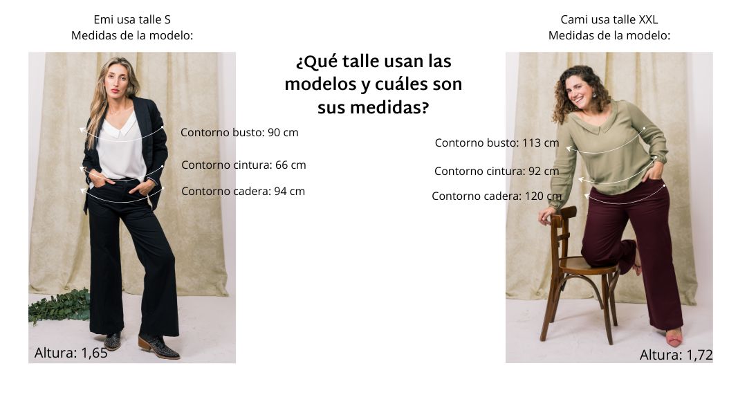 Norte referencia talles